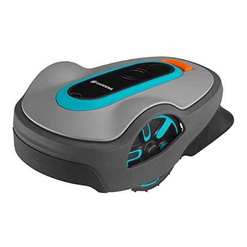 Gardena SILENO life: robot cortacésped para superficies de hasta 750m², función EasyPassage, inclinaciones de hasta el 30%, silencioso (15101-34)
