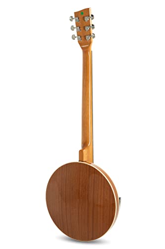 GEWA Banjo Premium 5 cuerdas con maletín y piel REMO