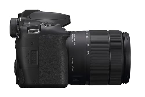 Canon EOS 90D - Cámara Réflex de 32.5 MP (Sensor APS-C, 45 Puntos AF, Disparos de 10fps, EOS Movie 4k+Full HD, Wi-fi, Bluetooth) Negro - Kit Cuerpo con Objetivo EF-S 18-135mm f/3.5-5.6 IS USM