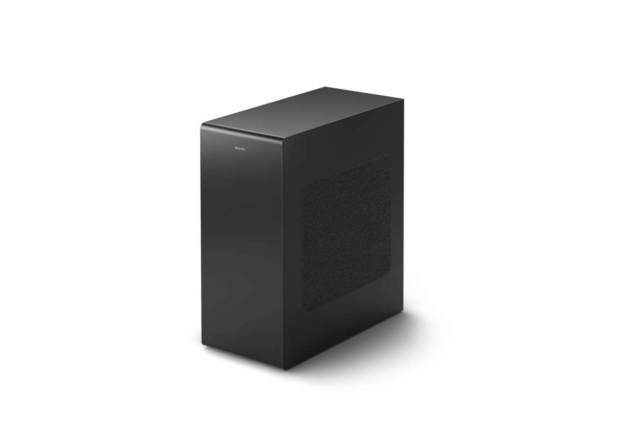 Philips TAB7807/10 Soundbar 3.1 Subwoofer Inalámbrico, Dolby Atmos, Sonido Cinematográfico, HDMI eARC, Roku TV Compatible, 620W Black