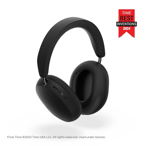 Sonos Ace - Auriculares inalámbricos Bluetooth con cancelación Activa de Ruido - hasta 30 Horas de autonomía - Audio Espacial con Seguimiento dinámico de la Cabeza - Negro