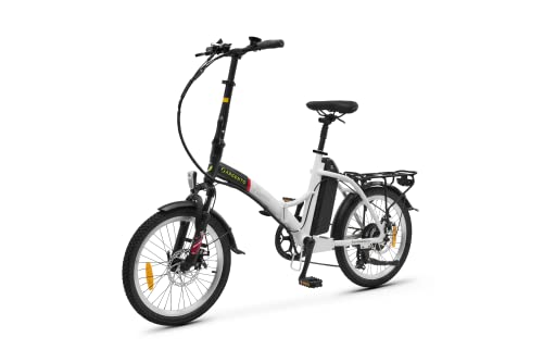 Argento Piuma E-Bici, Adultos Unisex, Plateado, Única Talla
