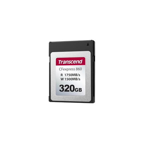 Transcend Tarjeta de Memoria CFexpress 860 Tipo B 320GB - TS320GCFE860