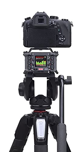 Zoom F6 Grabadora profesional de campo, grabación a 32 bits con coma flotante, 6 canales, convertidores Dual AD, 6 entradas XLR con bloqueo, timecode, modo Ambisonics, alimentado por pilas/batería