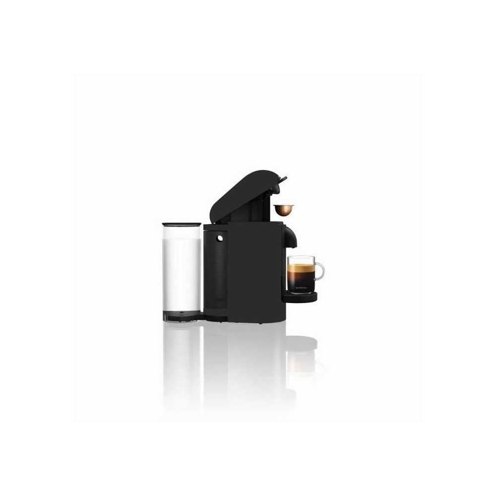 KRUPS Vertuo Plus YY3922FD - Cafetera, para expreso, cápsulas Nespresso, 5 tamaños de tazas, 1,8 L, negro mate