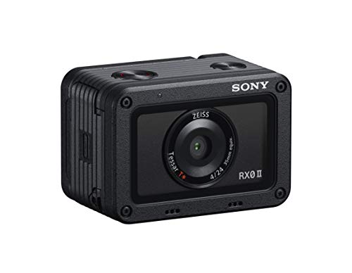 Sony RX0 II, Cámara ultracompacta Resistente (Sensor Tipo 1,0, Vídeo 4K, 15.3 Megapíxeles) Negro (DSCRX0M2G.CEE)