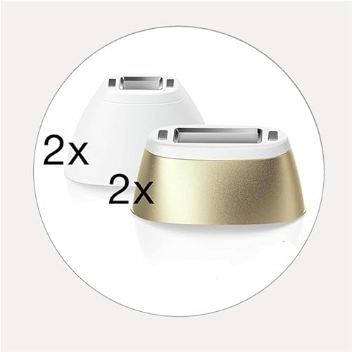 Braun Silk-expert Pro 5 Depiladora Mujer Luz Pulsada IPL, con 2 Cabezales Standar y 2 de Precisión, Alternativa a la Depilación Láser en Casa, Regalos Originales para Mujer, PL 5137MN, Blanco/Dorado