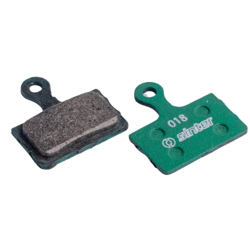 Sinter Pastillas de Freno de Disco - 018 Shimano K Green S2032 - Caja de 25 Pares Paquete de Taller 2022: Verde Talla única