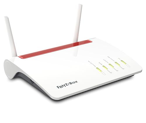 AVM Fritz!Box 6890 LTE International - Modem Router LTE, VDSL, ADSL2, Wi-Fi AC MU-MIMO, Mesh, WAN Gigabit, 4 x LAN Gigabit, USB 3.0, centralita telefónica, Base DECT, Interfaz en Español
