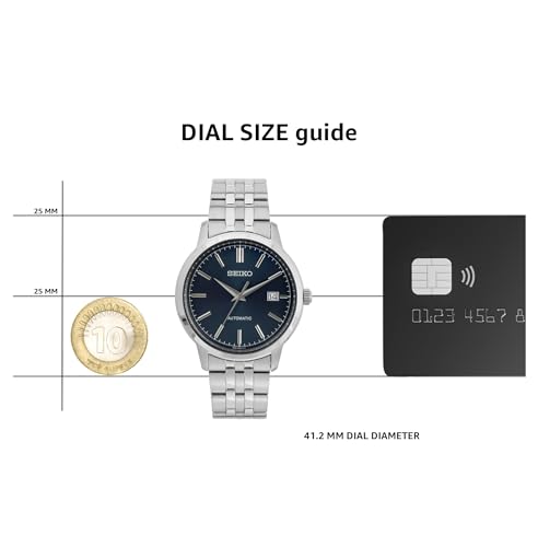 Seiko Reloj Analógico para Hombres de Automático con Correa en Acero Inoxidable SRPH87K1