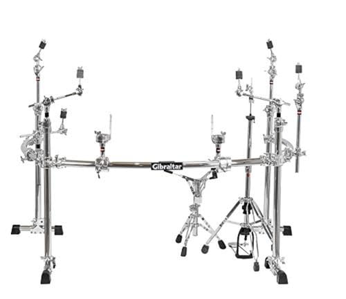 Gibraltar Sistemas de rack, rack curvado de 4 postes chrome series gcs-450c power rack de 4 postes, barras horizontales curvadas.
