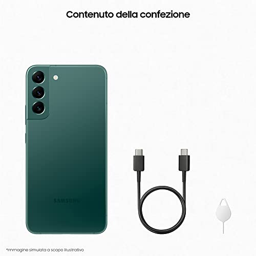 SAMSUNG SM-S906B Galaxy S22 Plus 8+128GB 6.6" 5G Green DS ITA