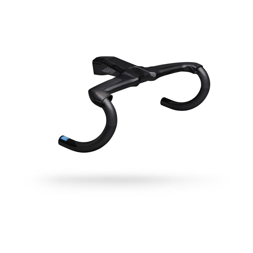 Shimano Bicicletas Manillar Vibe EVO +Anillas de la Marca BPH-Pro Accesorios de Ciclismo, Adultos Unisex, Negro, One Size