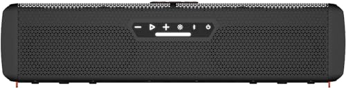 JBL Altavoz RallyBar de 21" - Barra de Sonido Bluetooth Exterior para Vehículos y Barco Marino con 8 Altavoces Potente Resistentes al Agua, Amplificador de 150 W rms, Iluminación LED y Subwoofer