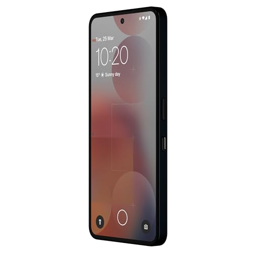 Nothing Phone (3a) Pro 256 GB – Smartphone 5G Android Libre con eSim, 12 GB RAM, Cámara periscópica OIS de 50MP, Ultra Zoom 60x, Carga rápida a 50W y Pantalla AMOLED FHD+ 120 Hz de 6,77" - Negro
