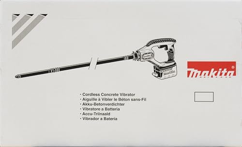 Makita DVR450RME – Compresor de cemento (18 V, 1 pieza, color turquesa/negro, dvr450rte