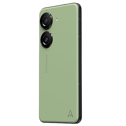 ASUS Zenfone 10, Green, 256GB Storage and 8GB RAM, EU Official, Compact Size 5,9 Inches, 50MP Gimbal Camera, Snapdragon 8 Gen 2