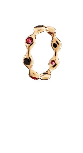 Pandora - Anillo de oro blanco de 14 quilates, talla 14 (17,2 mm)