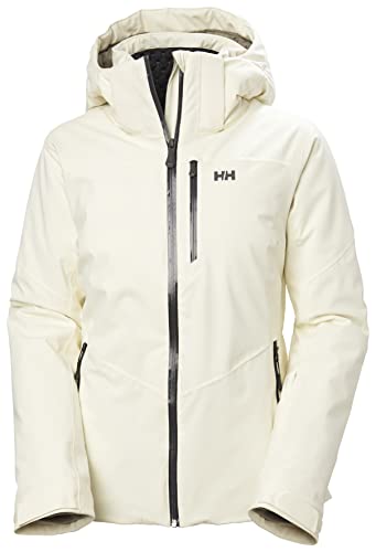 Helly Hansen W Adore Ins Rain Coat, Chaqueta De Esquí Para Mujer, Blanco (White), XL