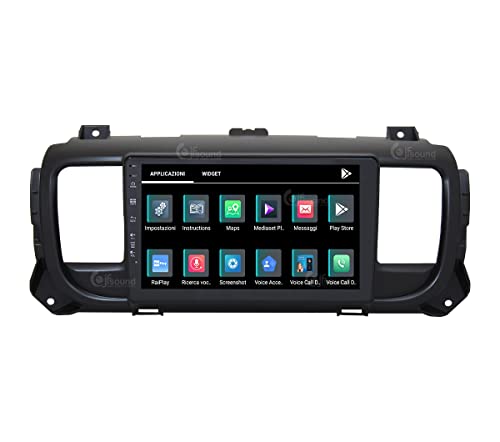 Radio de Coche para Citroen Jumpy (con navegador) Android GPS Bluetooth WiFi USB Dab+ Touchscreen 9" 8core Carplay AndroidAuto