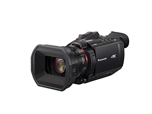 Panasonic HC-X1500E - Videocámara 4K (lente Leica, Live Streaming, gran angular 25 mm, zoom óptico de 24x, Wifi), negro