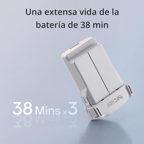 DJI Pack Mini 3 Vuela Más – Dron Mini con cámara y mando a distancia, ligero y plegable con vídeo 4K HDR, 38 min de tiempo de vuelo, Grabación vertical y funciones inteligentes