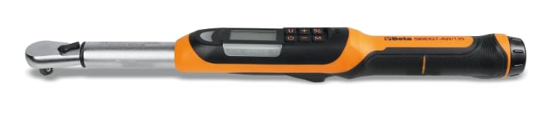 Beta 599DGT-AW/135 - Llave Dinamométrica Electrónica con Lectura de Par/Ángulo y Transmisión de Datos Inalámbrica, Alta Precisión y Diseño Ergonómico