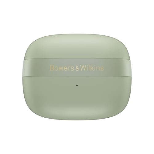 Bowers & Wilkins Pi8 Auriculares inalámbricos True Wireless con Bluetooth, AptX, cancelación de Ruido Activa (ANC) y micrófonos Integrados - Jade Green
