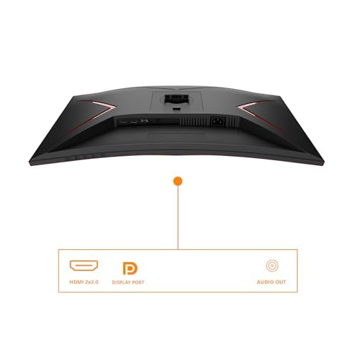 AOC C27G4ZXE Monitor Gaming 27 Pulgadas FHD Curvo, 280Hz, Fast VA, 1 ms GtG, Adaptive Sync., HDR10, FreeSync Premium (1920x1080, 2X HDMI 2.0, 1x DP 1.4), Negro/Gris