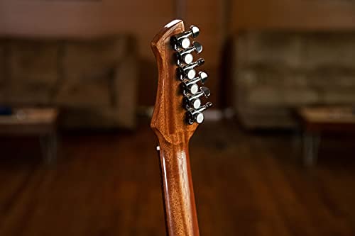 ORTEGA Performer Series Concert Guitar 44 Mástil delgado Tapa de abeto y Preamp y funda RCE238SN-FT