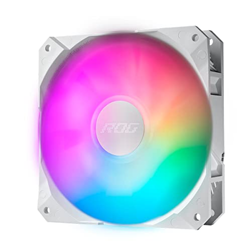 ASUS ROG Strix LC 240 ARGB - Cooler CPU Todo en uno con Aura Sync, Soporte Intel LGA 1700/1200/1150/1151/1152/1155/1156/2011/2011-3/2066 y AMD AM4/TR4, Dos Ventiladores RGB direccionables ROG 120 mm