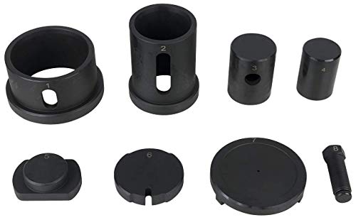 KS Tools 460.4160 Juego de casquillos de eje trapezoidal, Ø 75 mm para DAF, 8 pzs