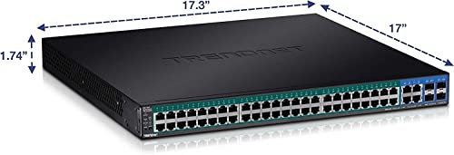 TRENDNET 52-Port GIGABIT Web Smart PERP
