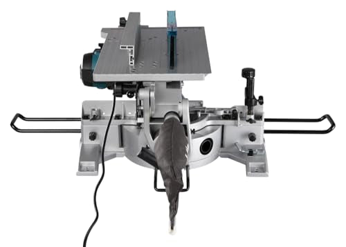 Makita LH1201FL - Sierra ingletadora 1650 W con mesa de 305 mm, sierra circular 3800 Rpm