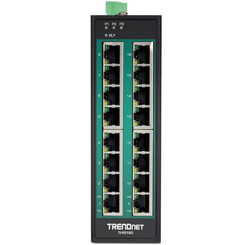 Trendnet TI-PG160 switch No administrado - Switch de red (No administrado)