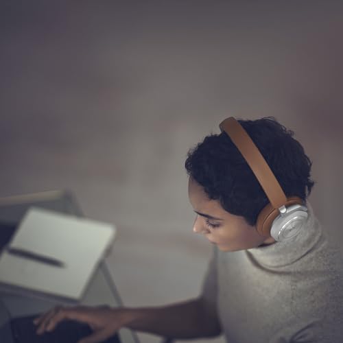 Bang & Olufsen Beoplay HX Auriculares Premium Inalámbricos Bluetooth de Diadema con Cancelación de Ruido, 6 Micrófonos, Hasta 40 horas de Autonomía, Cascos y Estuche Timber