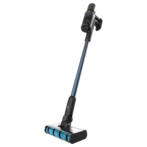 Cecotec Aspirador Escoba sin Cable Conga Rockstar 5500 Hurricane Twice. 3 en 1, Ciclón Paralelo, 630 W, 30 kPa y 180 AW, Autonomía Máxima 90 mins, Tubo Rígido, Doble Rodillo, Accesorio Muebles