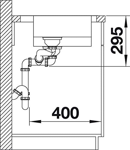 BLANCO DIVON II 6 S-IF 521662 Mueble bajo de 60 cm