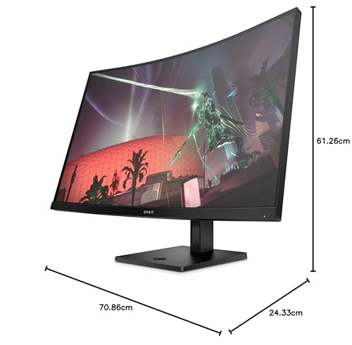 HP OMEN by HP 32c écran plat de PC 80 cm (31.5") 2560 x 1440 pixels Quad HD Noir