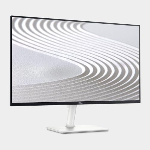 Dell S2425H 24" Full HD (1920x1080) Monitor, 100Hz, IPS, 4ms, 99% sRGB, Altavoces Integrados, Bisel Ultrafino, 2X HDMI, Blanco