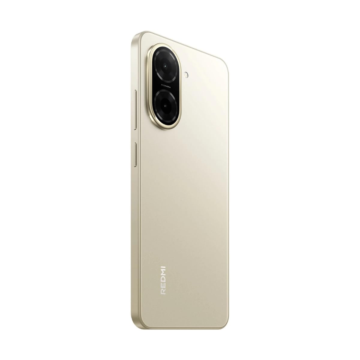 XIAOMI Redmi A5 - Smartphone de 4+128GB, Pantalla inmersiva de 6,88" 120 Hz, Potente procesador Octa Core, Cámara Dual AI de 32 MP, 5100 mAh, Cargador no Incluido, Dorado (Versión ES)