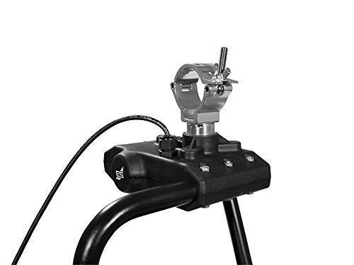 Elektrotechnik Schabus 500600 LED Faro Fresnel motorizada Pan/Tilt, metal, 150 W, Negro, 37 x 35 x 48 cm