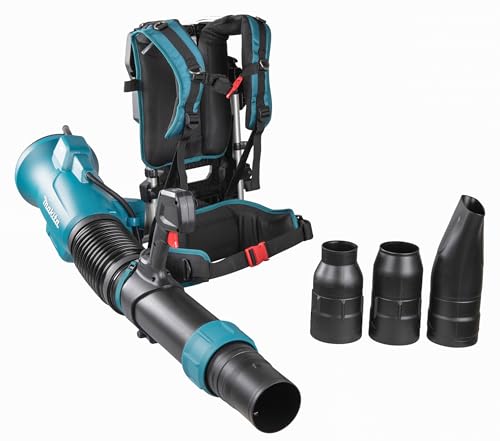 Makita UB004CZ - Soplador de Mochila sin escobillas de 36 V, batería de Mochila, baterías y Cargador no incluidos