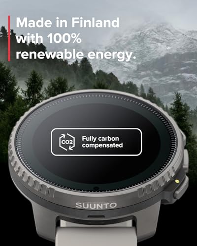 SUUNTO Vertical Reloj Deportivo - Smartwatch GPS, GPS de Doble Frecuencia, Mapas sin Conexión Gratuitos, Autonomía de hasta 50 Días, Carcasa Resistente Militarmente, Resistente al Agua hasta 100m