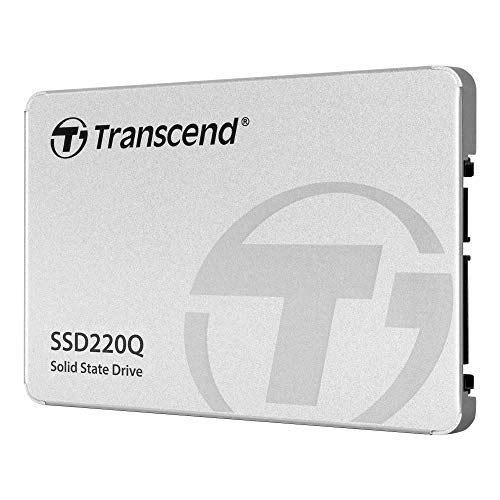 Transcend 2TB SSD220Q 2 TB 2.5 Pulgadas SATA III 6 GB/s Disco de Estado Sólido Interno QLC NAND TS2TSSD220Q