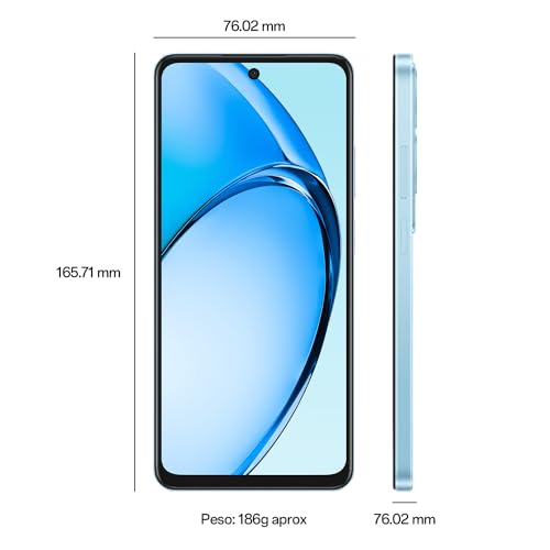 OPPO A60 4G - Smartphone Libre, 16GB(8GB+8GB) 256GB, Pantalla HD+ LCD 6.7", Cámara 50+2+8 MP, Android, Batería 5000mAh, Carga Rápida 45W - Morado