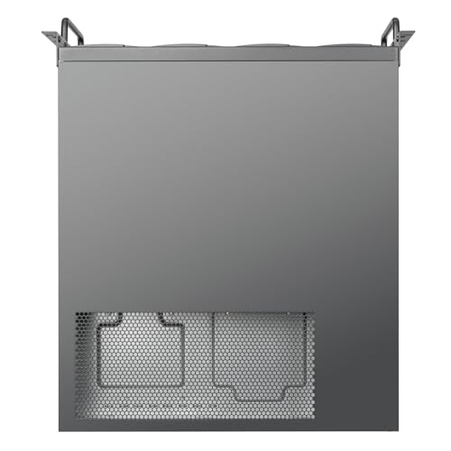 SilverStone Technology RM61-312, Chasis con Montura en Rack de 12 bahías 6U Equipado con compatibilidad de FA Dual, Triple Soporte para disipador de 360mm, SST-RM61-312