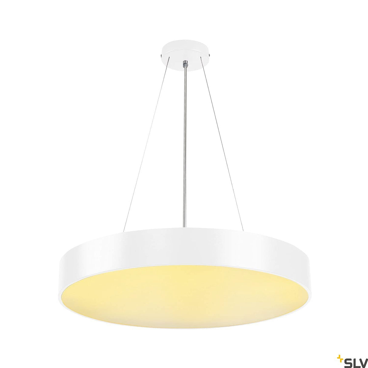 Slv Blanco Superficie MEDO 60 / Foco led, luz de inundación, proyector, luminaria de Techo, iluminación de Interior / 3000 K 38,3 W Regulable 105 Grados, 38.3 W