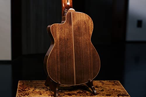 ORTEGA Performer Series Classical Guitar 44 8 String Cedro natural y funda RCE159-8