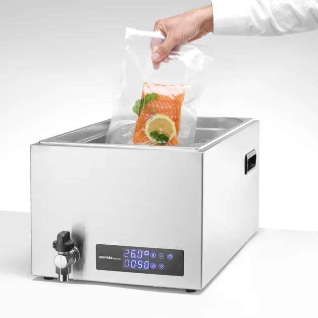 Sous Vide Tools Baño de Agua Compacto, 28 litros, Acero Inoxidable